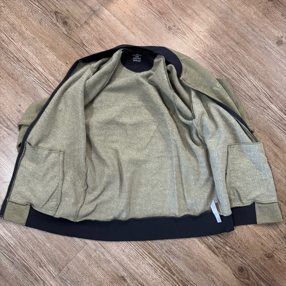 Olive Green ALF Zip Up Sweater - Picture 7 of 12